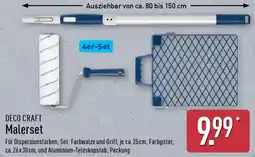 Aldi Nord DECO CRAFT Malerset Angebot