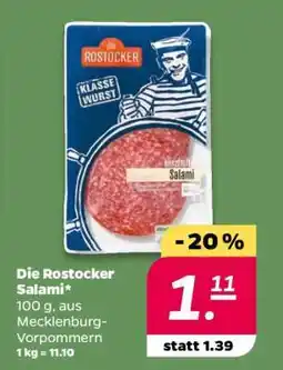 NETTO Die Rostocker Salami Angebot