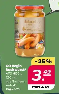 NETTO GO Regio Bockwurst Angebot