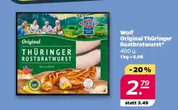 NETTO Wolf Original Thüringer Rostbratwurst Angebot
