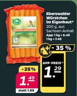 Netto Eberswalder Würstchen im Eigenhaut Angebot