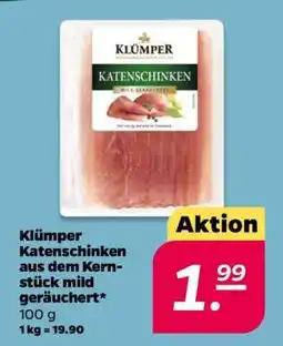 NETTO KLÜMPER Katenschinken Angebot