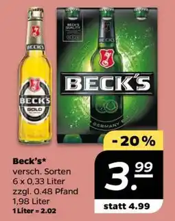 NETTO Beck's Angebot