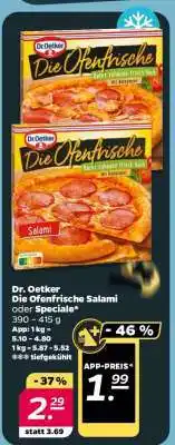 NETTO Dr. Oetker Die Ofenfrische Salami oder Speciale Angebot
