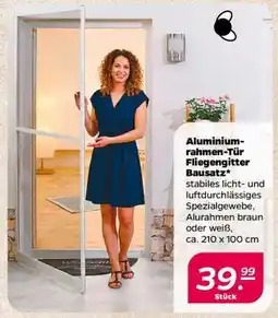 NETTO Aluminiumrahmen-Tür Fliegengitter Bausatz Angebot