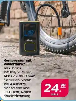 NETTO Kompressor mit Powerbank Angebot