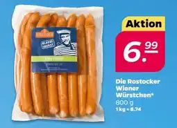 NETTO Die Rostocker Wiener Würstchen Angebot