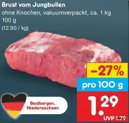 Netto Marken-Discount Brust vom Jungbullen Angebot