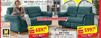 ROLLER Sofa 3 Sitzer/2 Sitzer Angebot