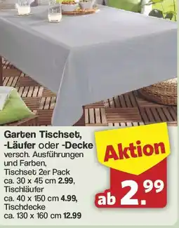 Famila Nord West Garten Tischset, Läufer oder Decke Angebot