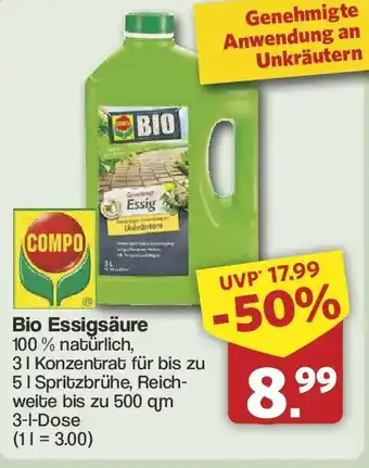 Famila Nord West COMPO Bio Essigsäure Angebot