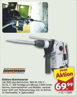 Famila Nord West Bruder mannesmann werkzeuge elektro-bohrhammer Angebot