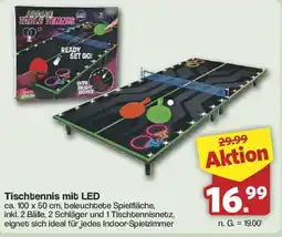 Famila Nord West Tischtennis mit LED Angebot