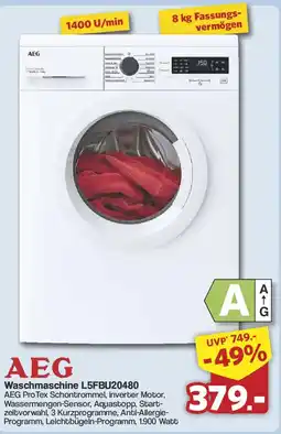 Famila Nord West AEG Waschmaschine L5FBU20480 Angebot