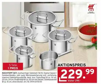 Möbel Heinrich Zwilling Kochtopf-set Angebot