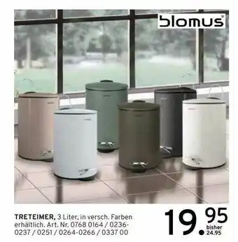 Möbel Heinrich Blomus Treteimer Angebot