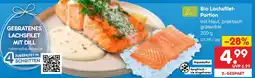 Netto Marken-Discount Bio Lachsfilet Portion Angebot