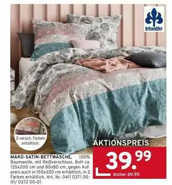 Möbel Heinrich Mako-satin-bettwäsche Angebot