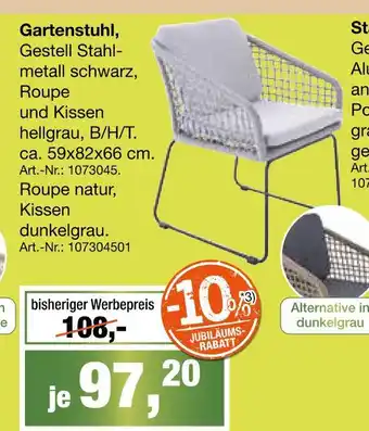 Möbel Inhofer Gartenstuhl Angebot
