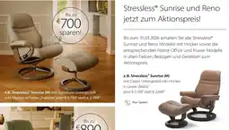 XXXLutz Stressless sunrise (m) in leder „paloma“ Angebot