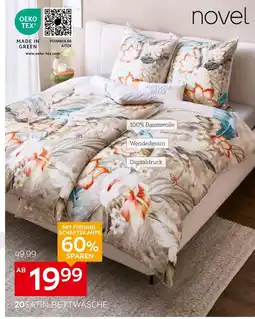 XXXLutz Novel satin-bettwäsche-garnitur „tropical“ Angebot