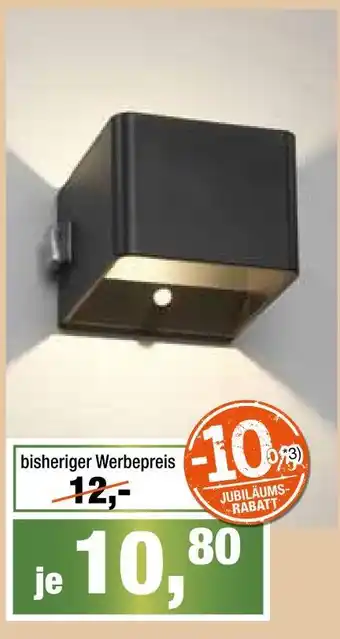 Möbel Inhofer Akku wandleuchte „cubi“ Angebot