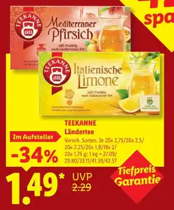Lidl Teekanne mediterraner pfirsich Angebot