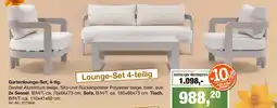 Möbel Inhofer Gartenlounge-set, 4-tlg Angebot