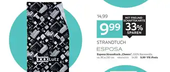 XXXLutz Esposa strandtuch cheers Angebot