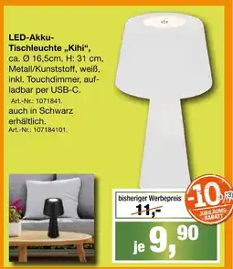 Möbel Inhofer Led-akku-tischleuchte kihi Angebot