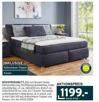 Möbel Heinrich Boxspringbett Angebot