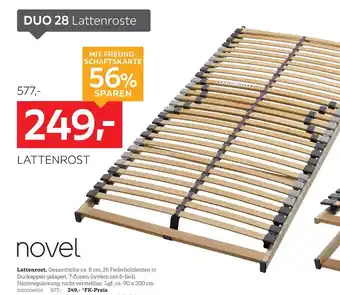 XXXLutz Novel lattenrost Angebot