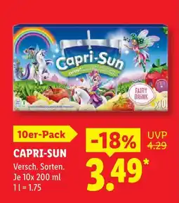 Lidl Capri-sun fairy drink Angebot