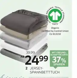 XXXLutz Bio:vio jersey-spannbetttuch „florentano“ Angebot