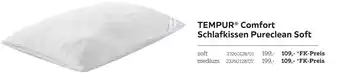 XXXLutz Tempur comfort schlafkissen pureclean soft Angebot