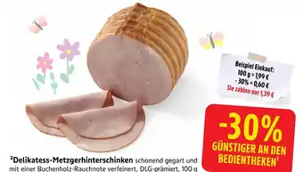 Edeka Delikatess-metzgerhinterschinken Angebot