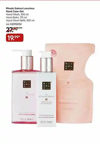 Galeria Rituals Sakura Luxurious Hand Care-set Angebot