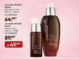 Galeria Lancaster 365 Skin Repair Angebot