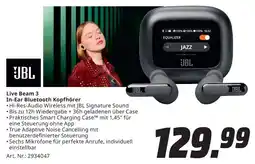MediaMarkt JBL Live Beam 3 In-Ear Bluetooth Kopfhörer Angebot