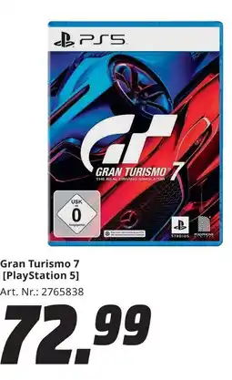 MediaMarkt Gran Turismo 7 [PlayStation 5] Angebot