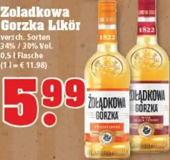 trinkgut Zoladkowa Gorzka Likör Angebot