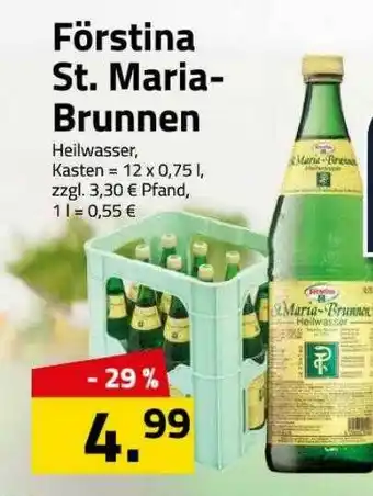 Logo Getränkemarkt Förstina St. Maria-brunnen Angebot