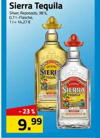 Logo Getränkemarkt Sierra Tequila Angebot