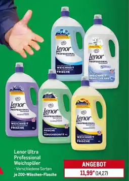 METRO Lenor Ultra Professional Weichspüler Angebot