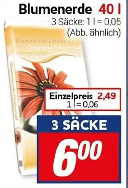 CENTERSHOP Blumenerde 40 l Angebot