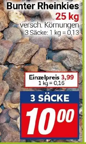 CENTERSHOP Bunter Rheinkies Angebot
