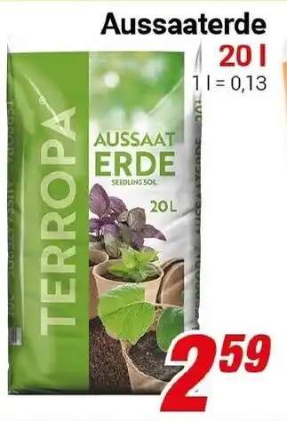 CENTERSHOP Aussaaterde Angebot