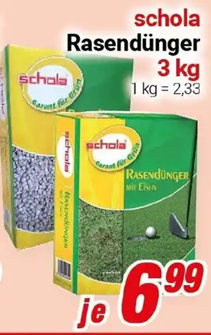 CENTERSHOP schola Rasendünger Angebot