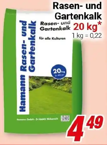 CENTERSHOP Rasen und Gartenkalk Angebot