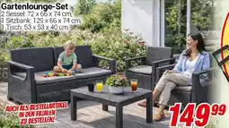 CENTERSHOP Gartenlounge-Set Angebot